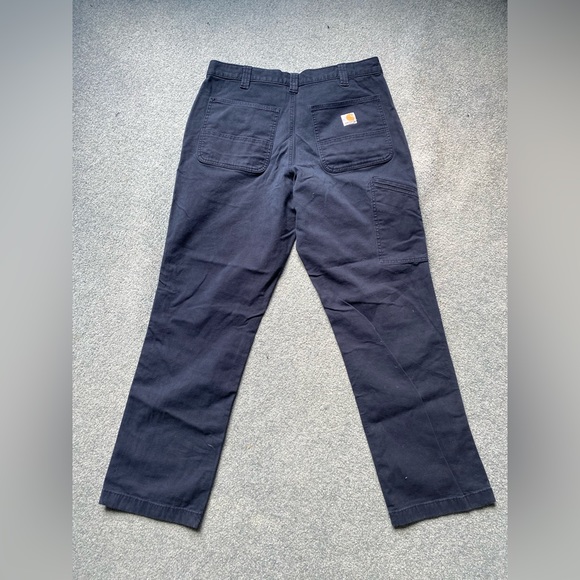 Carhartt relaxed fit blue work pants 34x32 - Picture 2 of 6